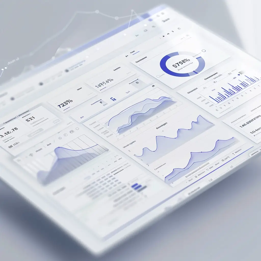 Dashboard illustrating an ALM (Asset liability management) modelling system from a confidential client